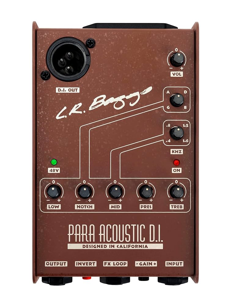 L.R. Baggs PARA ACOUSTIC D.I. パラアコ LR Baggs Para Acoustic DI : Amazon.ca: Musical Instruments